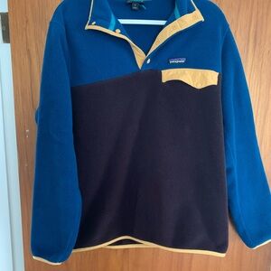 Patagonia Blue Fleece Pullover